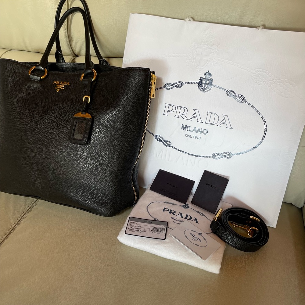 Prada Vitello Phenix Bag